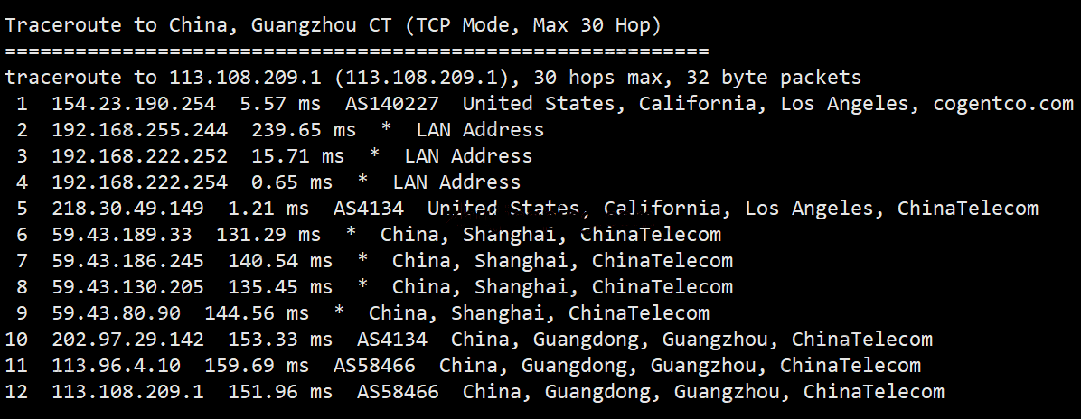 华纳云hncloud 美国云服务器（4核8G 10M CN2）第三方测评