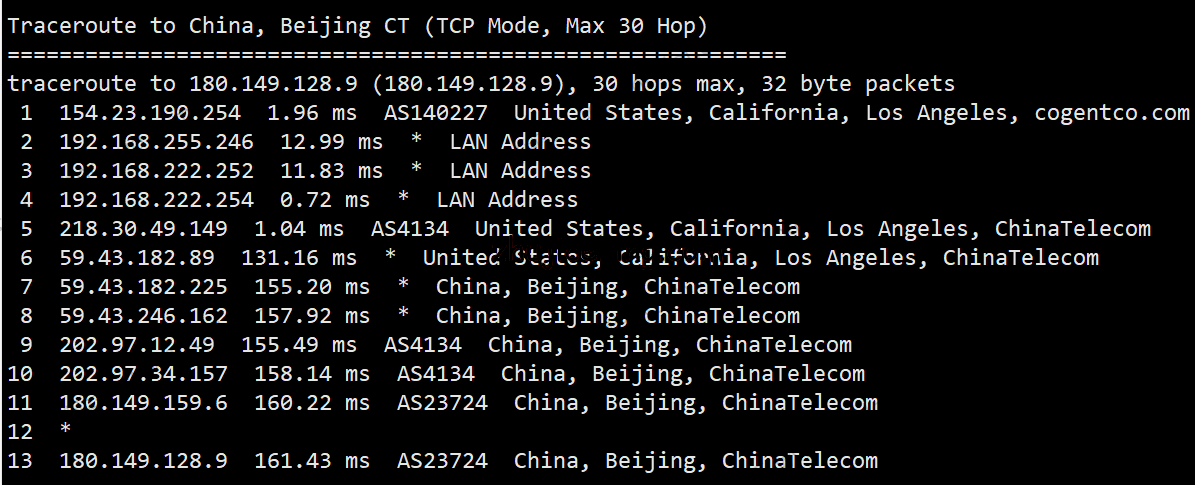 华纳云hncloud 美国云服务器（4核8G 10M CN2）第三方测评